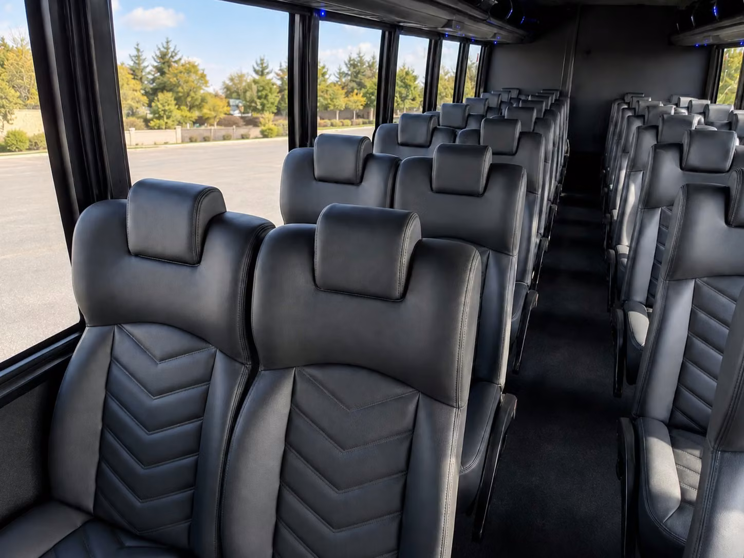 20 passenger minibus inside