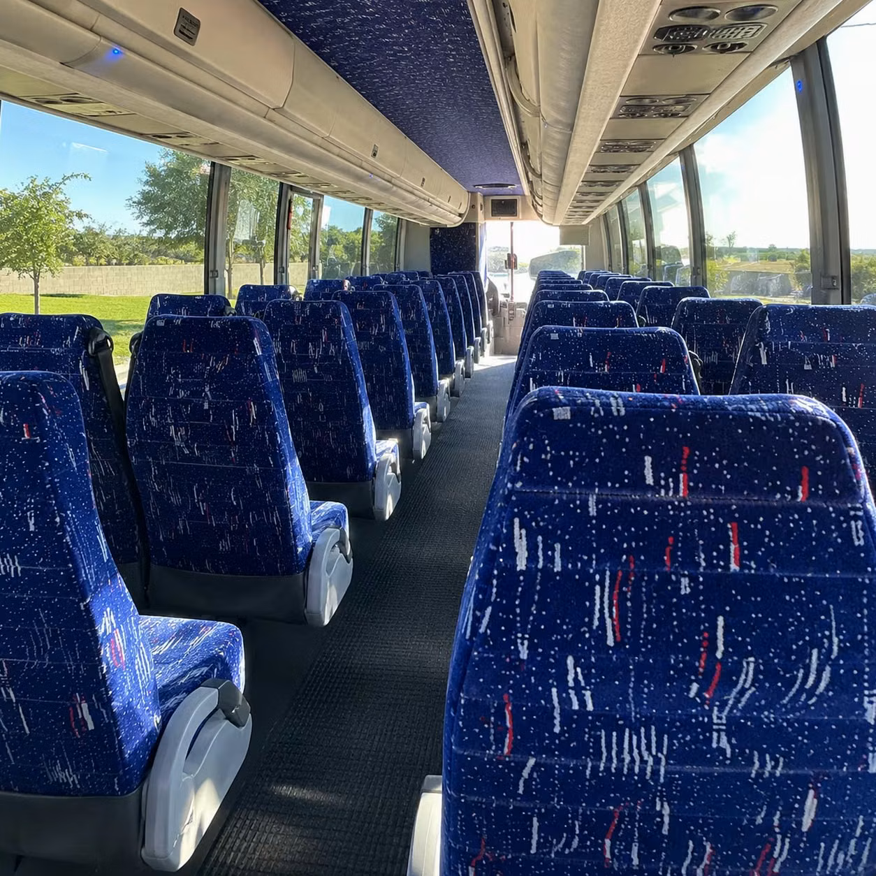 ormond beach charter bus rental inside