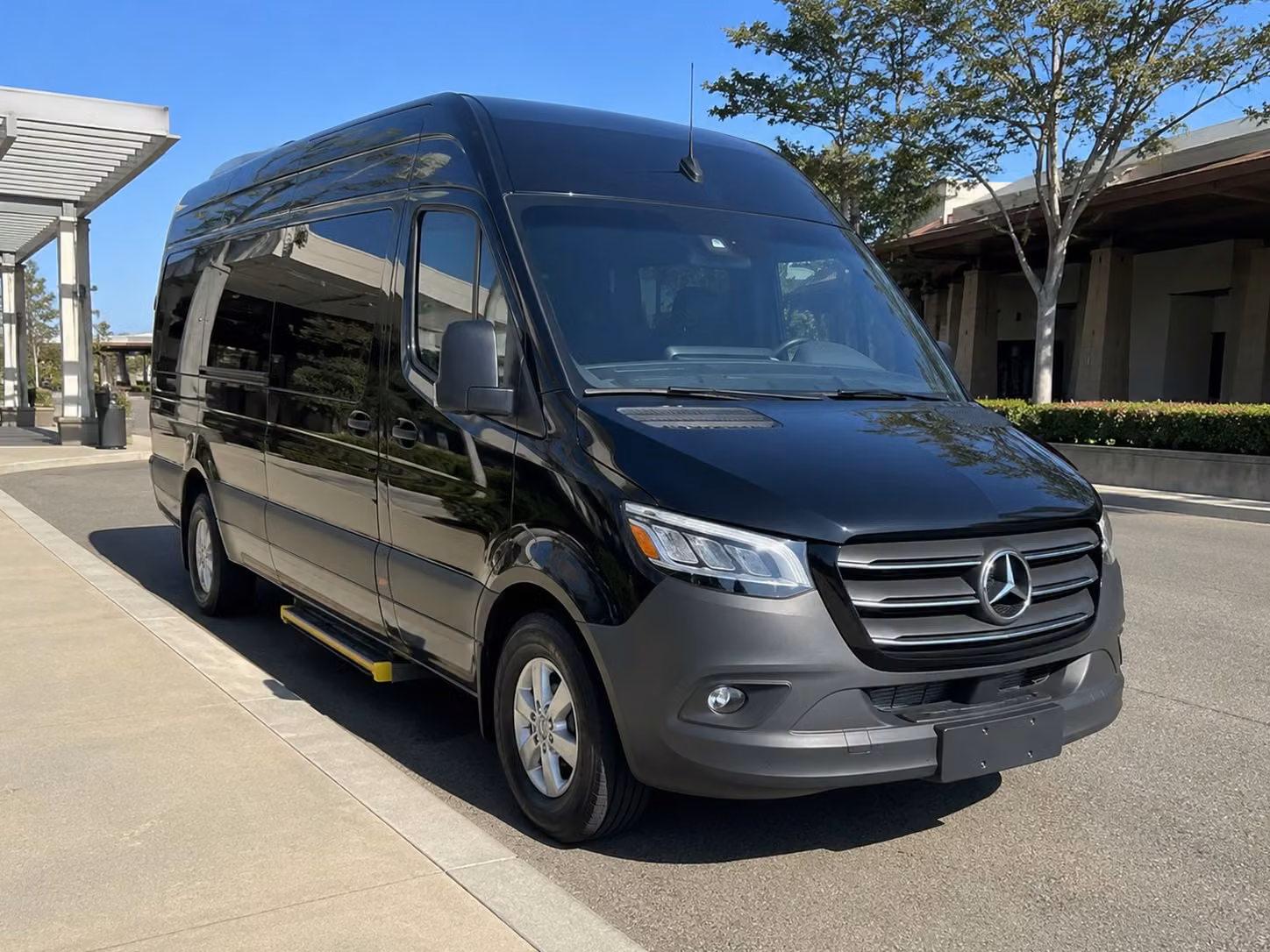 sprinter van with driver